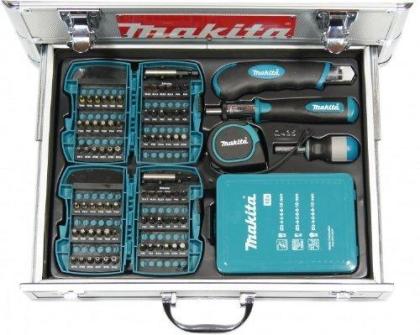 Makita Akku-Schlagbohrschrauber-Set (BHP453RHEX5) mit Koffer. NEU