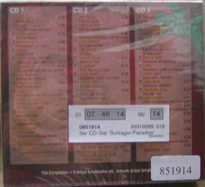 Schlager Paradies 3 CD BOX 