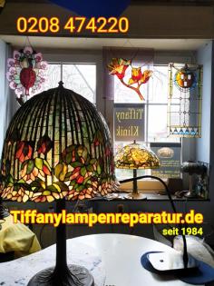 Tiffany Lampen Reparatur Nrw Glaskunst Galerie Mülheim an der Ruhr