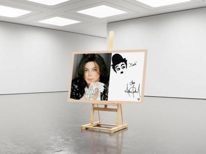MICHAEL JACKSON Kunstwerk 