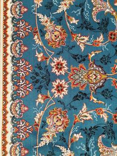Perserteppich Barzin 70016 Blue