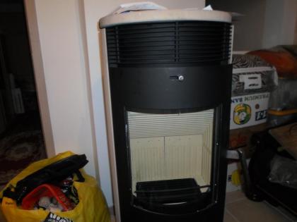 Kaminofen neu 7kw sandstein