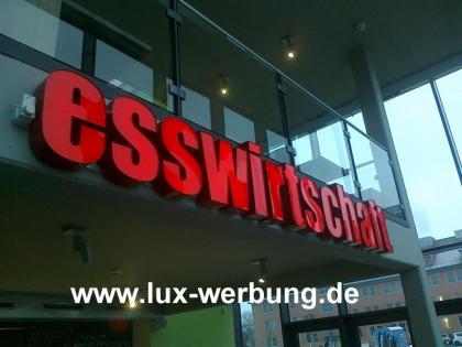 3D LED Leuchtbuchstaben Leuchtkästen Gravurkästen Dibondkästen Acrylbuchstaben A