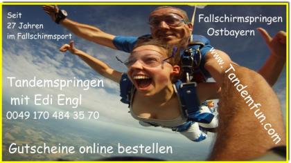Fallschirmspringen Ausbildung AFF Minikurs Bayern - Ostbayern Skydiver Kurs