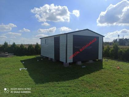 Blechgarage, Doppeltgarage, Garage, Moderne Garage, Metallgarage, Fertiggarage 4