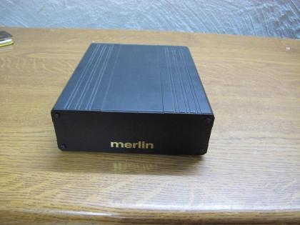 Merlin Music VSM MXE High End Standlautsprecher in schwarz mit Modul Top