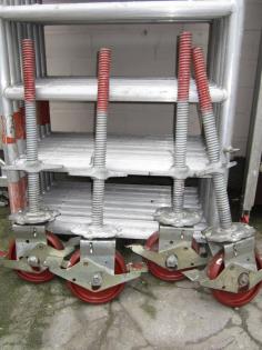 Gerüst Rollgerüst Baugerüst Layher Aluminium AH 8, 5m