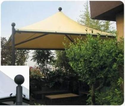 Pavillon Gartenzelt Dach neu völlig personalisiert Café Pvc 4x4