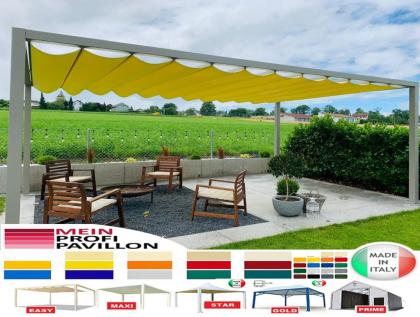 Pergola 5x4 Pavillon Zelt Restaurant personalisierte Farbe Stahl Pvc Café Garten