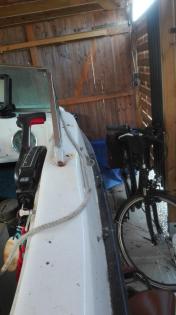 Motorboot mit Trailer ohne Motor