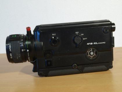 Super-8 Kamera , Elmo 412-XL Macro , Sammelobjekt , VINTAGE