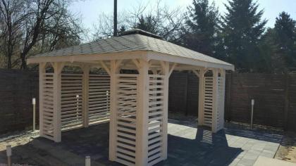 3-ECK GARTENHÄUSER CIECHANÓW HOLZGARTENLAUBE PAVILLON KIEFERNSCHUPPEN 3, 5x4, 5m