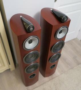 Bowers & Wilkins (B&W) 804 D3 Loudspeakers (Rosewood)