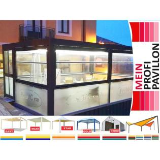 Pavillon Pergola 3x3m Überdachung neu personalisierte Farben wasserdicht Zelt Ca