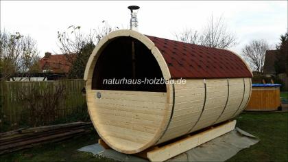 Fasssauna, Saunafass, Sauna Pod, Saunapod Gartensauna, Aussensauna, Sauna 
