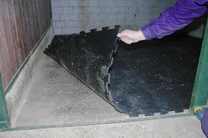 Boden Gummi-Massiv-Matten für Innen- und Außenbereiche