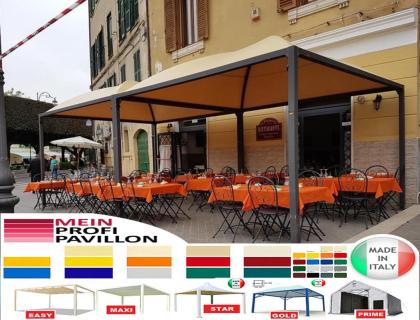 Pavillon 3x3 Zelt Hotel Café Restaurant personalisierte Garten Pergola Terrassen