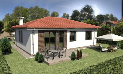 Schönes, helles Energiesparhaus Evia