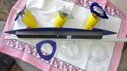 Jugendzimmer Deckenlampe 3x 40W