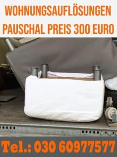 Entrümpelung in Berlin - schnell, gut und zu eine Pauschalpreis
