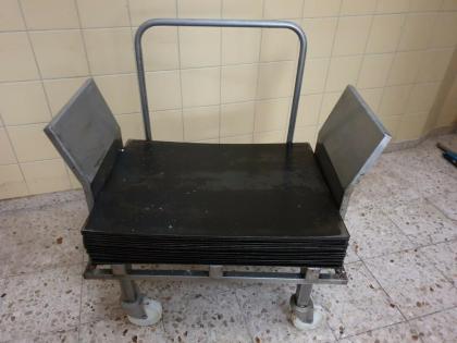 Jeros Blechputzmaschine Blechreiniger mit 70 Blechen