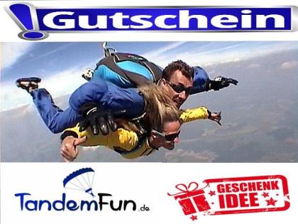 Die Geschenkidee! Fallschirmspringen nähe München, Regensburg, Nürnberg