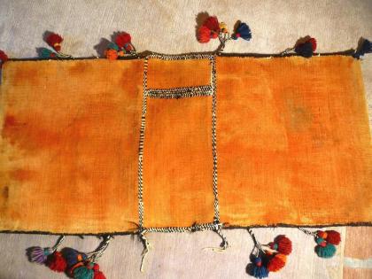 Orientteppich Afschar Doppeltasche antik (T119)