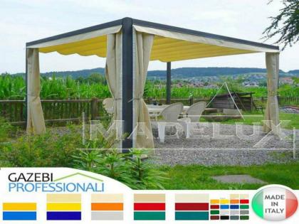 Pergola 5x4 Pavillon Zelt Restaurant personalisierte Farbe Stahl Pvc Café Garten