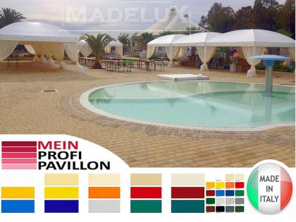 Pavillon Gartenzelt neu Dach personalisiert zertifiziert Pvc 3x4m