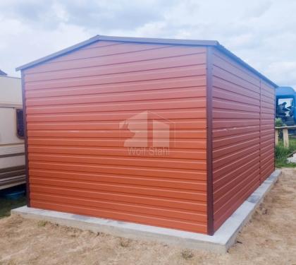 Blechgarage 3x5m Metallgarage Fertiggarage Garage nach Maß Günstige Preise GP210