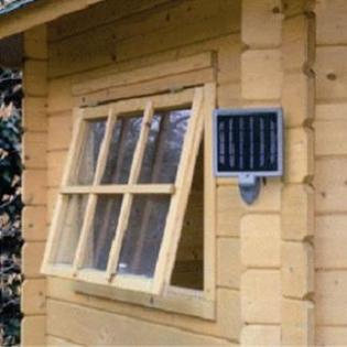 Innenraumleuchte, Solar, sep. Solarmodul, 10 weiße LEDs