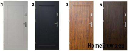 Wohnungseingangstüren Außentür FOBOS 90 Linkstür 55mm LA GARDA