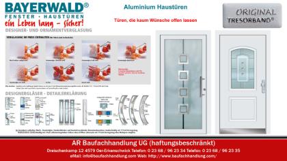 Bayerwald Aktions Aluminiumhaustüren – Aluminium Haustüren