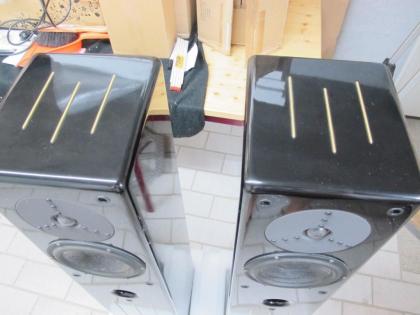 Merlin Music VSM MXE High End Standlautsprecher in schwarz mit Modul Top