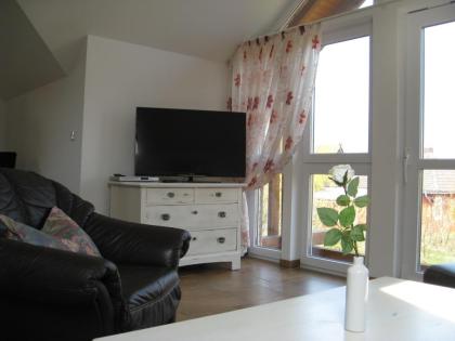 Strandnahes Ostsee-Ferienhaus Haus am Meer mit überdachter Terrasse und Meerblic