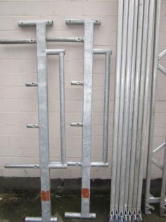 Gerüst Rollgerüst Baugerüst Layher Aluminium AH 8, 5m