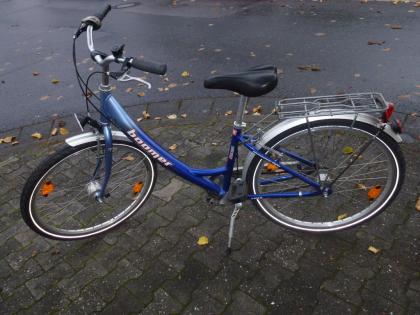 (40) 7 Gng Rücktrittsbremse 26 Zoll Rh 43 mit Nabendynamo Aluminium Rahmen