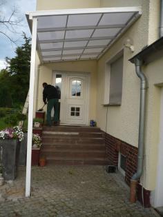 Vordach und Überdachung aus Polen - WERKVERKAUF