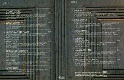 LP, Howard Carpendale – mittendrin