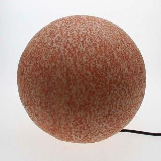 Leuchtkugel Terracotta - Design, 30 cm, Stromanschluss