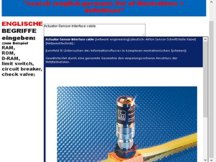 Woerterbuch-BILDERSUCHE: englisch-Eingabe: back pressure valve- Absperrventil