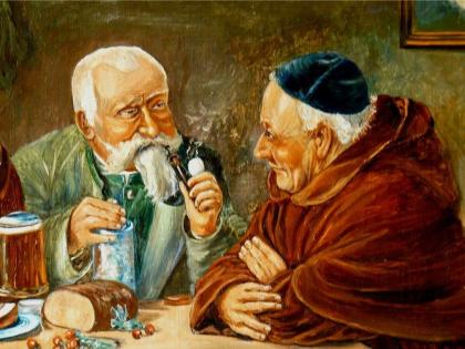 Gemälde Eduard von Grützner ca. 1900 (B007)