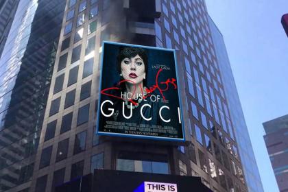 LADY GAGA. Gucci. souvenir aus New York. Super Deko. Unikat. Geschenkidee. Rarit