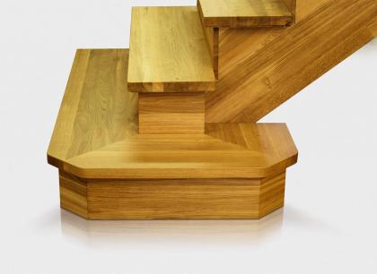 FREITRAGENDE TREPPEN ZUR SELBSTMONTAGE TYP U, L MASSIVHOLZ EICHE ESCHE BUCHE