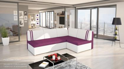 Sofa Couch Ecksofa Eckcouch Schlaffunktion Bettkasten - VERONA