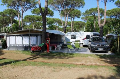 Wohnwagen in Italien auf dem Union Lido 5* zu vermieten