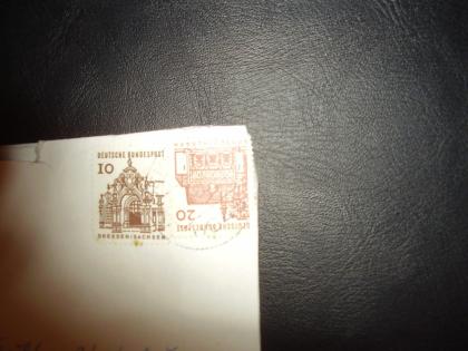 Briefumschläge mit alten Briefmarken