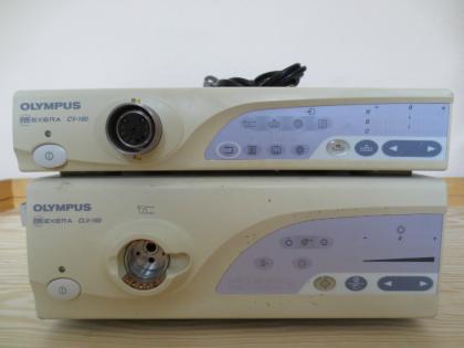 Olympus CV 160 Olympus CLV 160 EVIS Endoskopieanlage Lichtquelle Video Prozessor