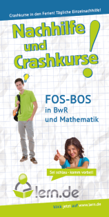 Chraskurse in BwR und Mathematik für FOS/BOS
