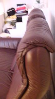 2 LEDERSOFA  (echt)